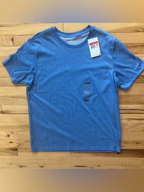 Nike Men’s t shirt  Heather Blue Crew Neck  men’s size L